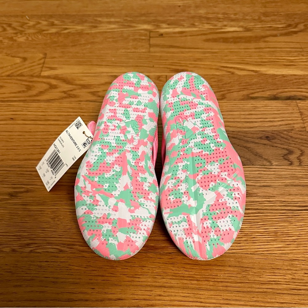 New Adidas Hot Pink Water Shoes - Picture 4 of 5